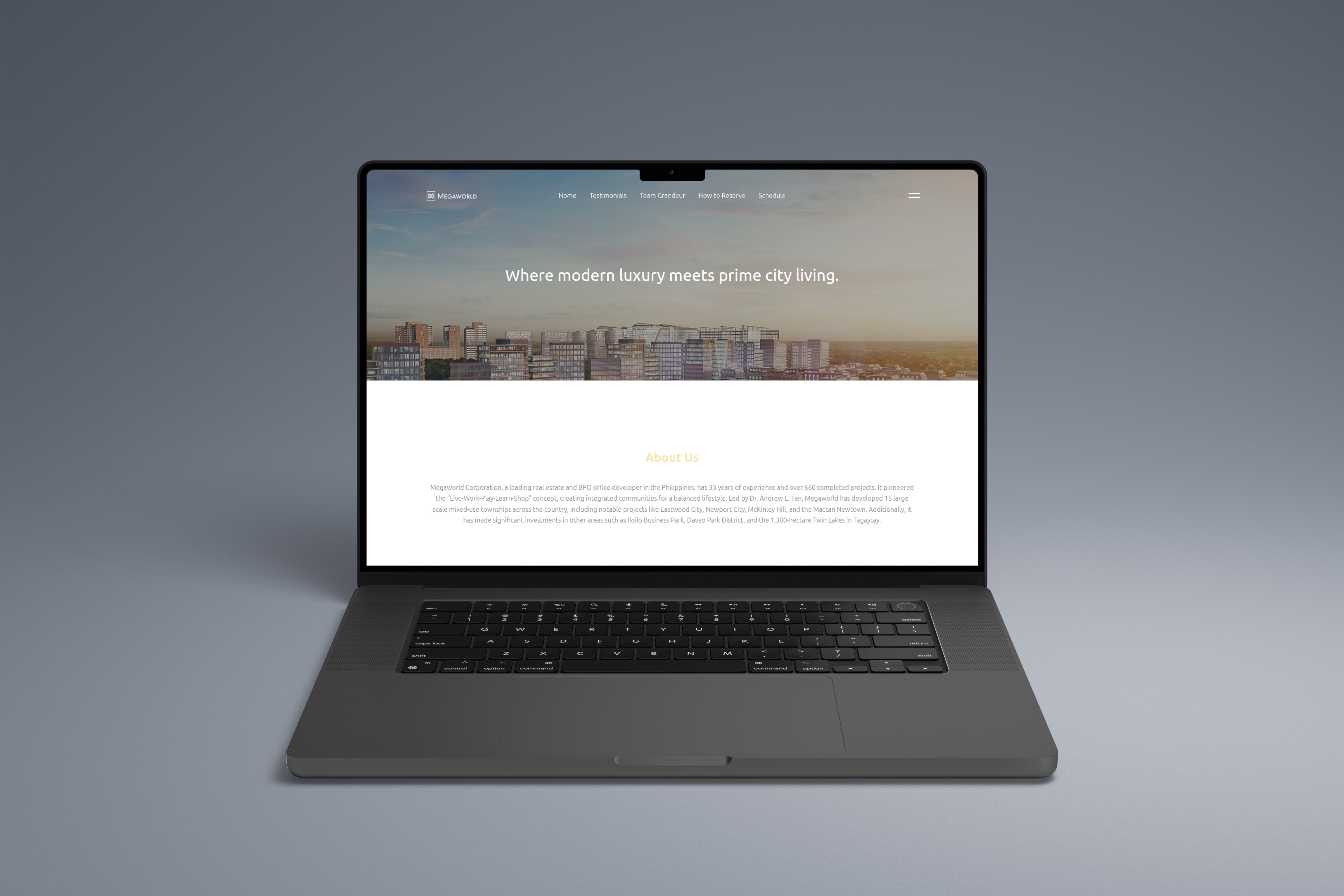 PROPERTY SALES AGENT WEBSITE